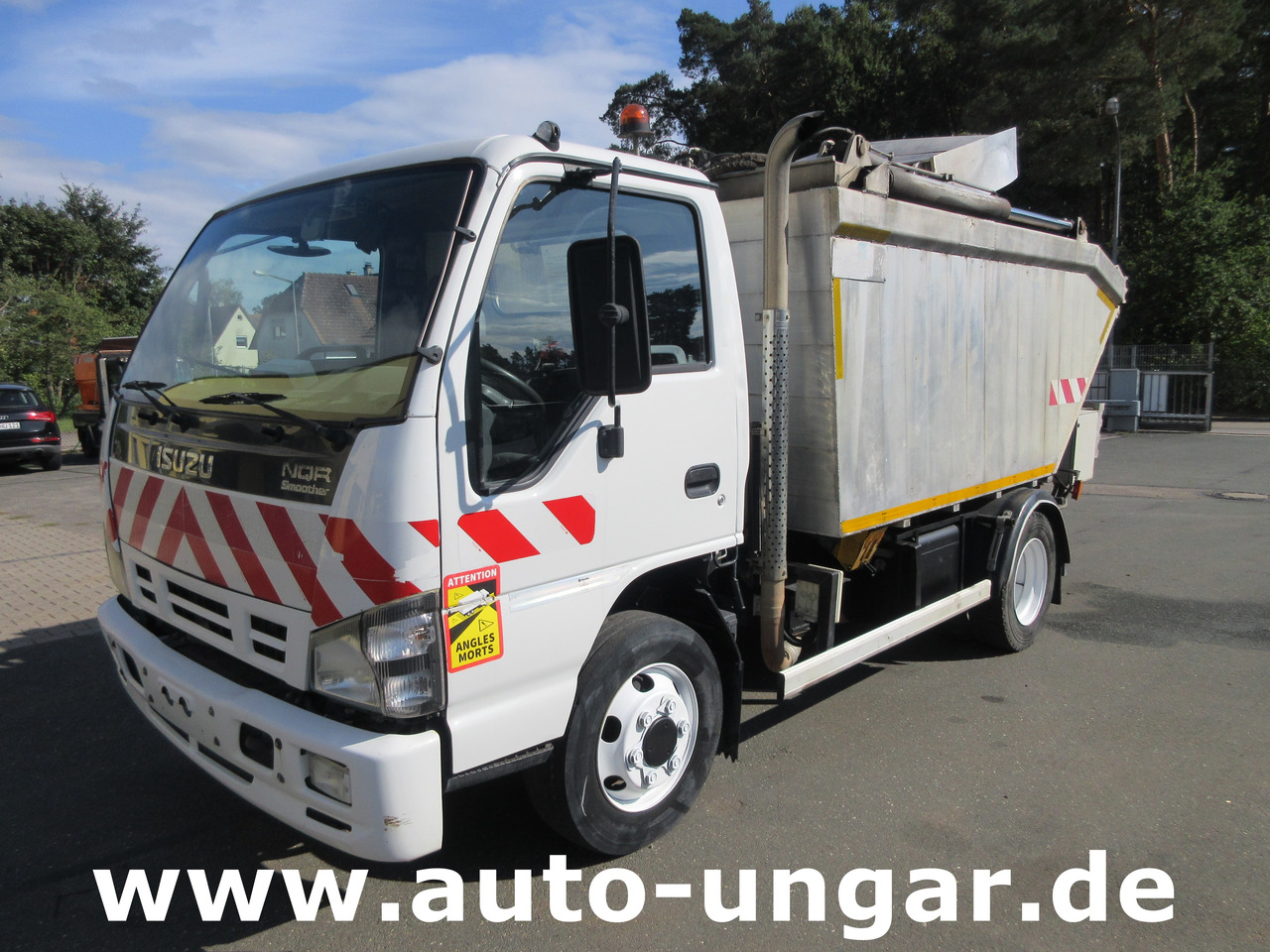 ISUZU NQR smoother NPR 75 Q75.Y07 Faun Müllwagen Euro 4 Kipper Lifter Presse - Benne à ordures ménagères: photos 1 ISUZU NQR smoother NPR 75 Q75.Y07 Faun Müllwagen Euro 4 Kipper Lifter Presse - Benne à ordures ménagères: photos 1