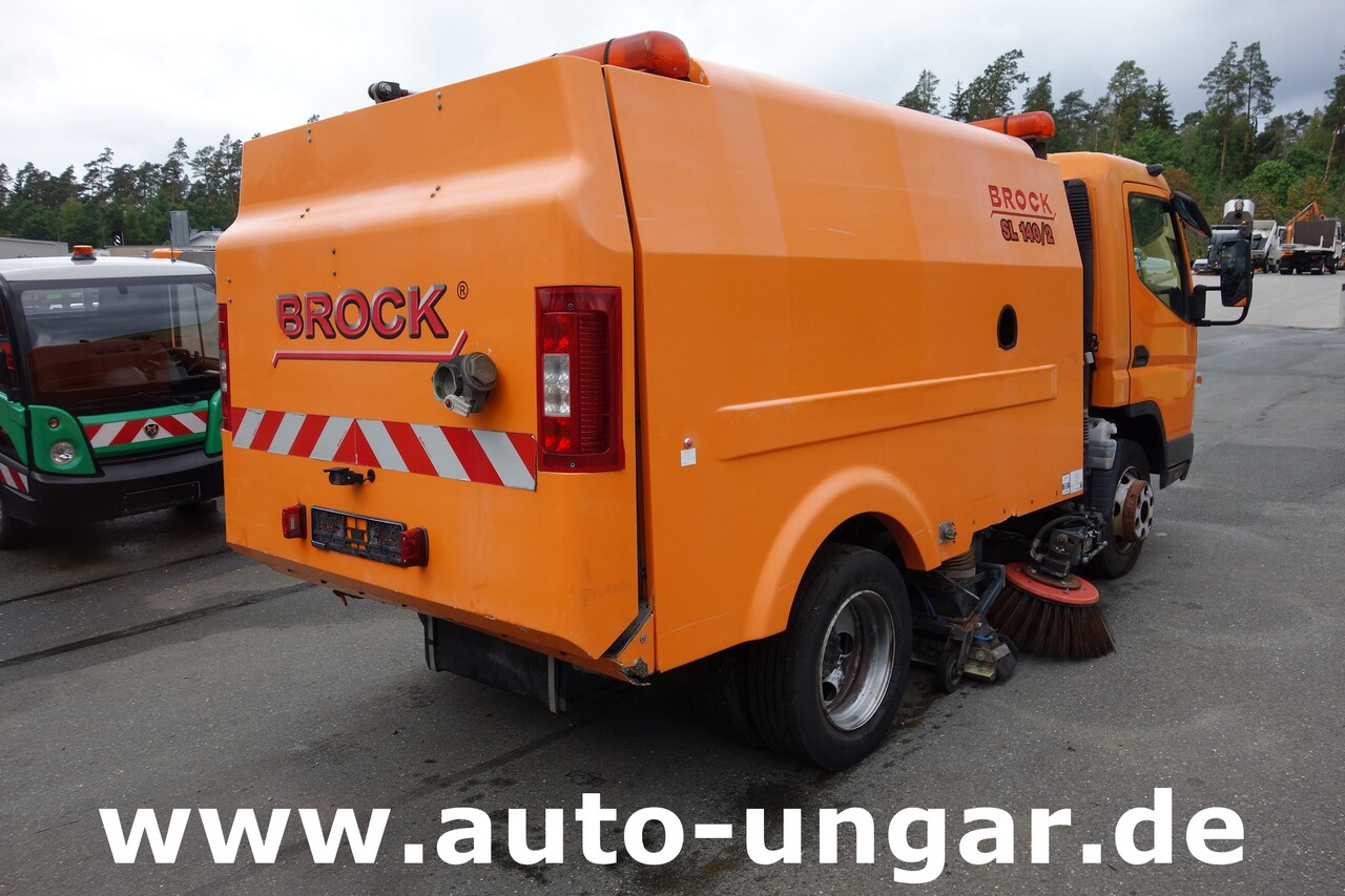 Balayeuse de voirie Mitsubishi Fuso Canter 7C15 mit Brock SL 140/2 Kehrmaschine Euro 4: photos 7