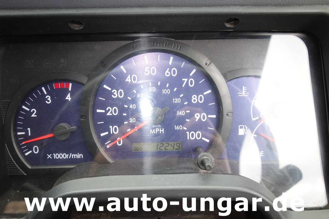 Balayeuse de voirie Mitsubishi Fuso Canter 7C15 mit Brock SL 140/2 Kehrmaschine Euro 4: photos 10