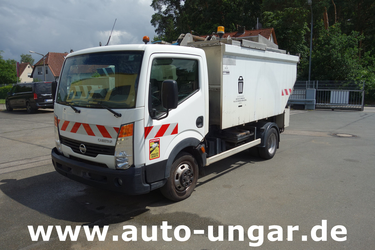 Nissan Cabstar 45.13 Müllwagen PB M7XL mit Lifter und Presse Kleinmüllwagen - Benne à ordures ménagères: photos 1 Nissan Cabstar 45.13 Müllwagen PB M7XL mit Lifter und Presse Kleinmüllwagen - Benne à ordures ménagères: photos 1