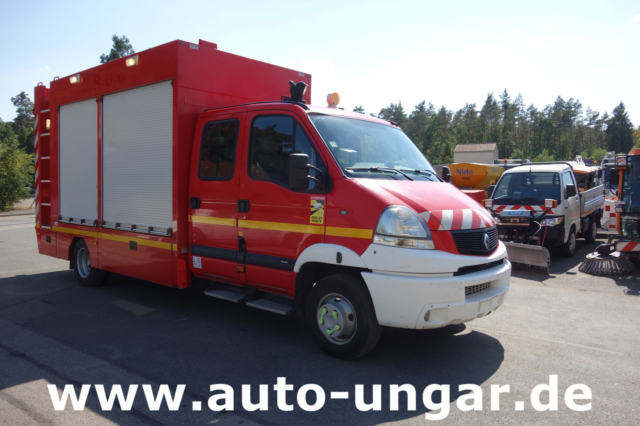 Renault Mascott 160 DXi Doka Feuerwehr LBW AHK Dekontamination Wohnmobil 460 Radstand - Camion de pompier: photos 2 Renault Mascott 160 DXi Doka Feuerwehr LBW AHK Dekontamination Wohnmobil 460 Radstand - Camion de pompier: photos 2