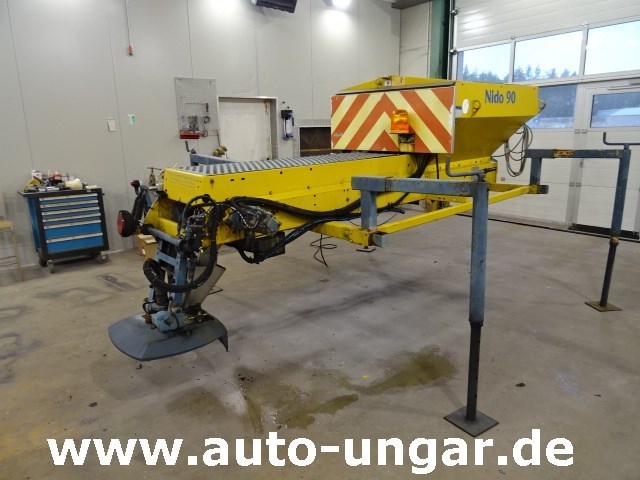 Epandeur de sable pour Véhicule de voirie/ Spécial Schmidt Nido 90 Bandstreuer Radnabenantrieb edelstahl intern 180: photos 1