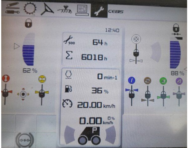 Claas Xerion 4000/783 + SGT(Bauer) - Epandeur à fumier: photos 4 Claas Xerion 4000/783 + SGT(Bauer) - Epandeur à fumier: photos 4