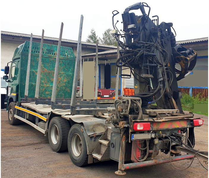 DAF 6x4 CF510 33/26t +HIAB Loglift 135 ZT94 +Umikov PP3 - Camion grumier, Camion grue: photos 3 DAF 6x4 CF510 33/26t +HIAB Loglift 135 ZT94 +Umikov PP3 - Camion grumier, Camion grue: photos 3