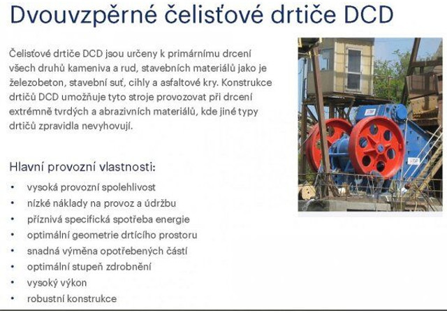 DCD - 4706 (CZ) 405-860 t/h DEMONTovan! DISMANTLED - Concasseur à mâchoires: photos 5 DCD - 4706 (CZ) 405-860 t/h DEMONTovan! DISMANTLED - Concasseur à mâchoires: photos 5
