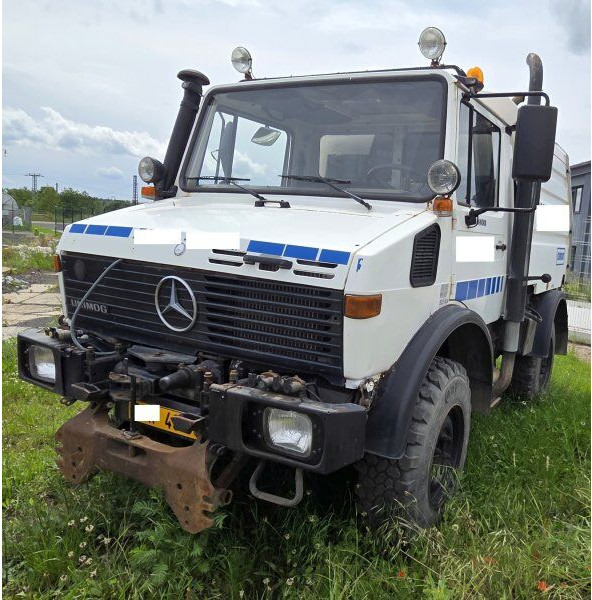 Mercedes-Benz Unimog 1400 +Schmidt SK320 - Engins de chantier: photos 2 Mercedes-Benz Unimog 1400 +Schmidt SK320 - Engins de chantier: photos 2