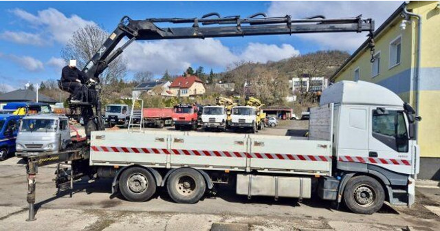 Iveco Stralis 420 - Camion plateau, Camion grue: photos 3 Iveco Stralis 420 - Camion plateau, Camion grue: photos 3