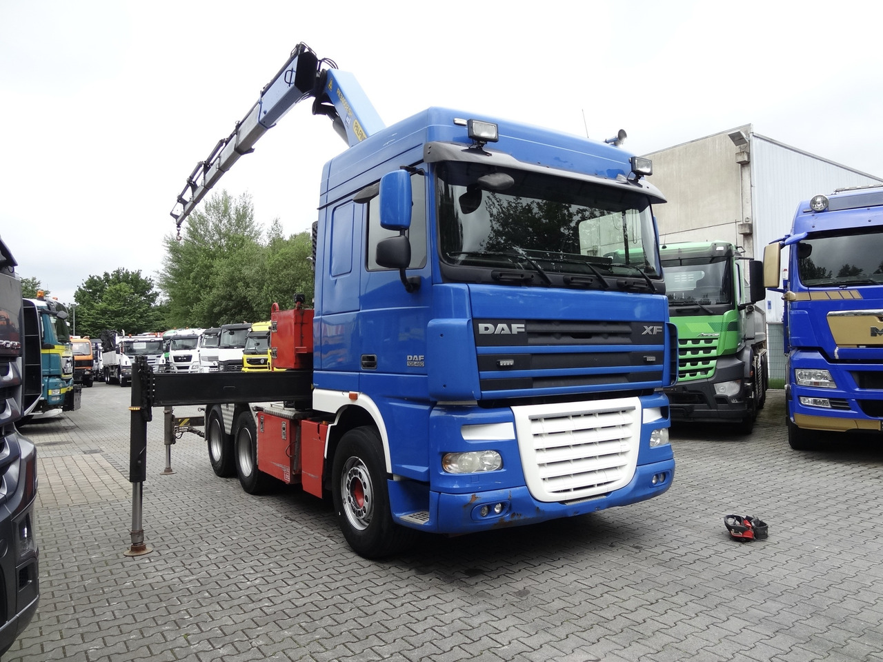 Camion grue, Tracteur routier Daf XF105 460 6X2 Palfinger PK 34002: photos 9 Camion grue, Tracteur routier Daf XF105 460 6X2 Palfinger PK 34002: photos 9