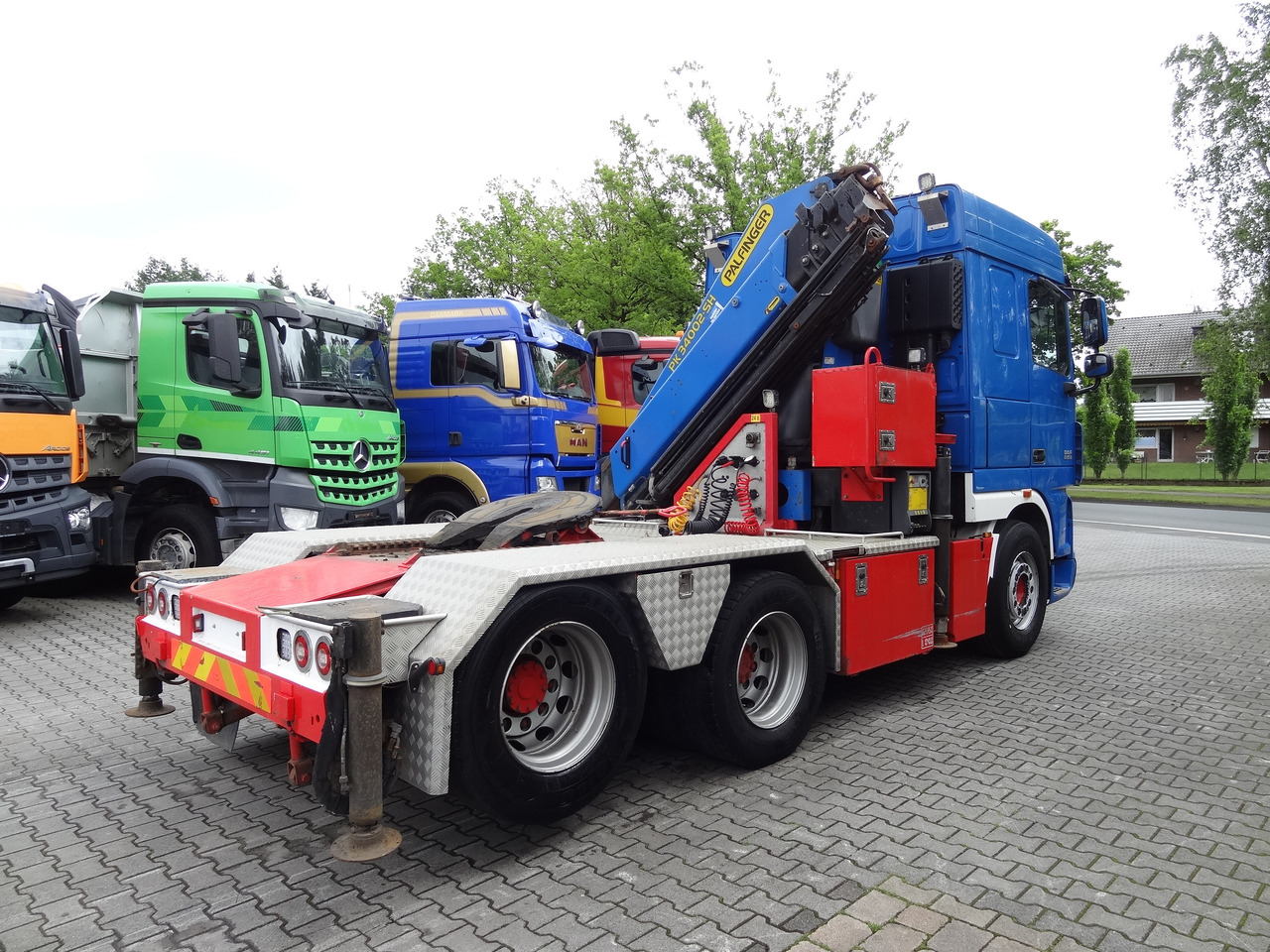 Camion grue, Tracteur routier Daf XF105 460 6X2 Palfinger PK 34002: photos 14 Camion grue, Tracteur routier Daf XF105 460 6X2 Palfinger PK 34002: photos 14