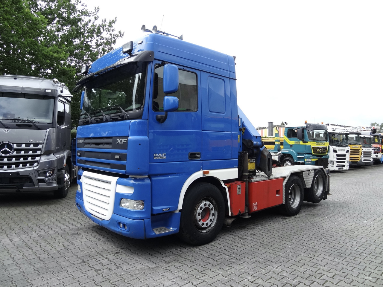 Camion grue, Tracteur routier Daf XF105 460 6X2 Palfinger PK 34002: photos 10 Camion grue, Tracteur routier Daf XF105 460 6X2 Palfinger PK 34002: photos 10