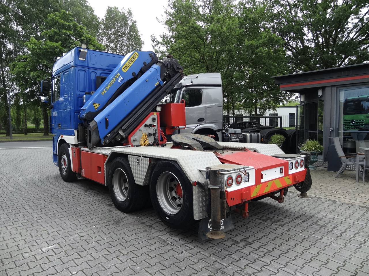 Camion grue, Tracteur routier Daf XF105 460 6X2 Palfinger PK 34002: photos 15 Camion grue, Tracteur routier Daf XF105 460 6X2 Palfinger PK 34002: photos 15