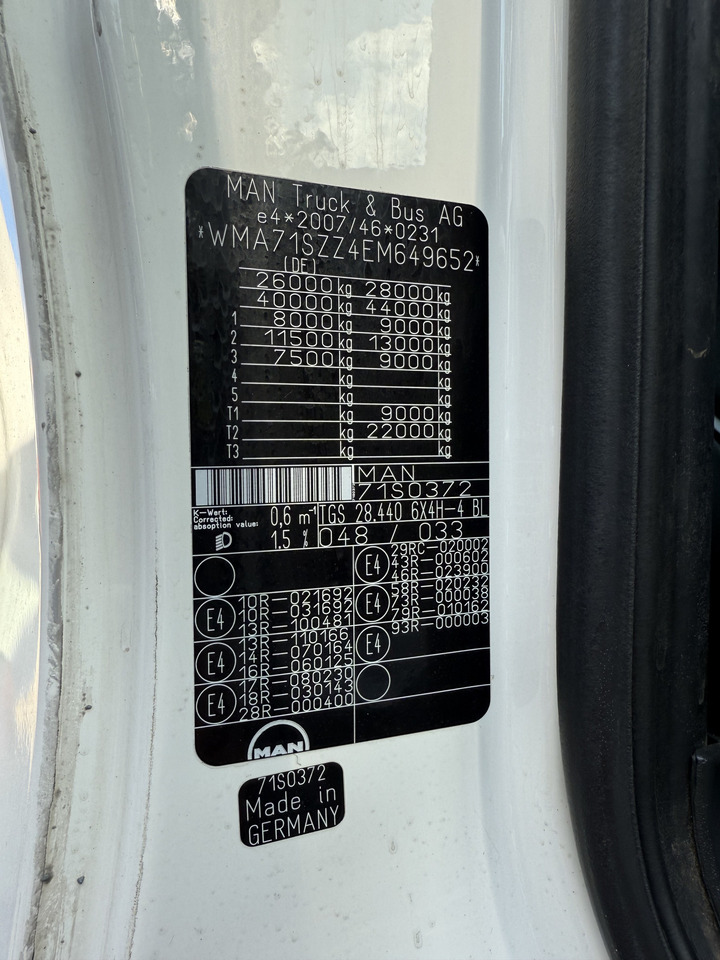 MAN TGS 28.440 6X4H-4 Atlas 290 bis 24 Meter - Camion plateau, Camion grue: photos 5 MAN TGS 28.440 6X4H-4 Atlas 290 bis 24 Meter - Camion plateau, Camion grue: photos 5