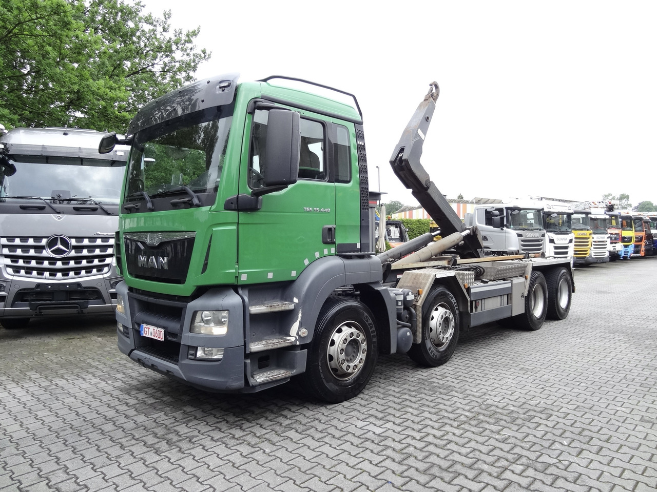 MAN TGS 35.440 8X4 BB VDL Haken - Camion ampliroll: photos 1 MAN TGS 35.440 8X4 BB VDL Haken - Camion ampliroll: photos 1