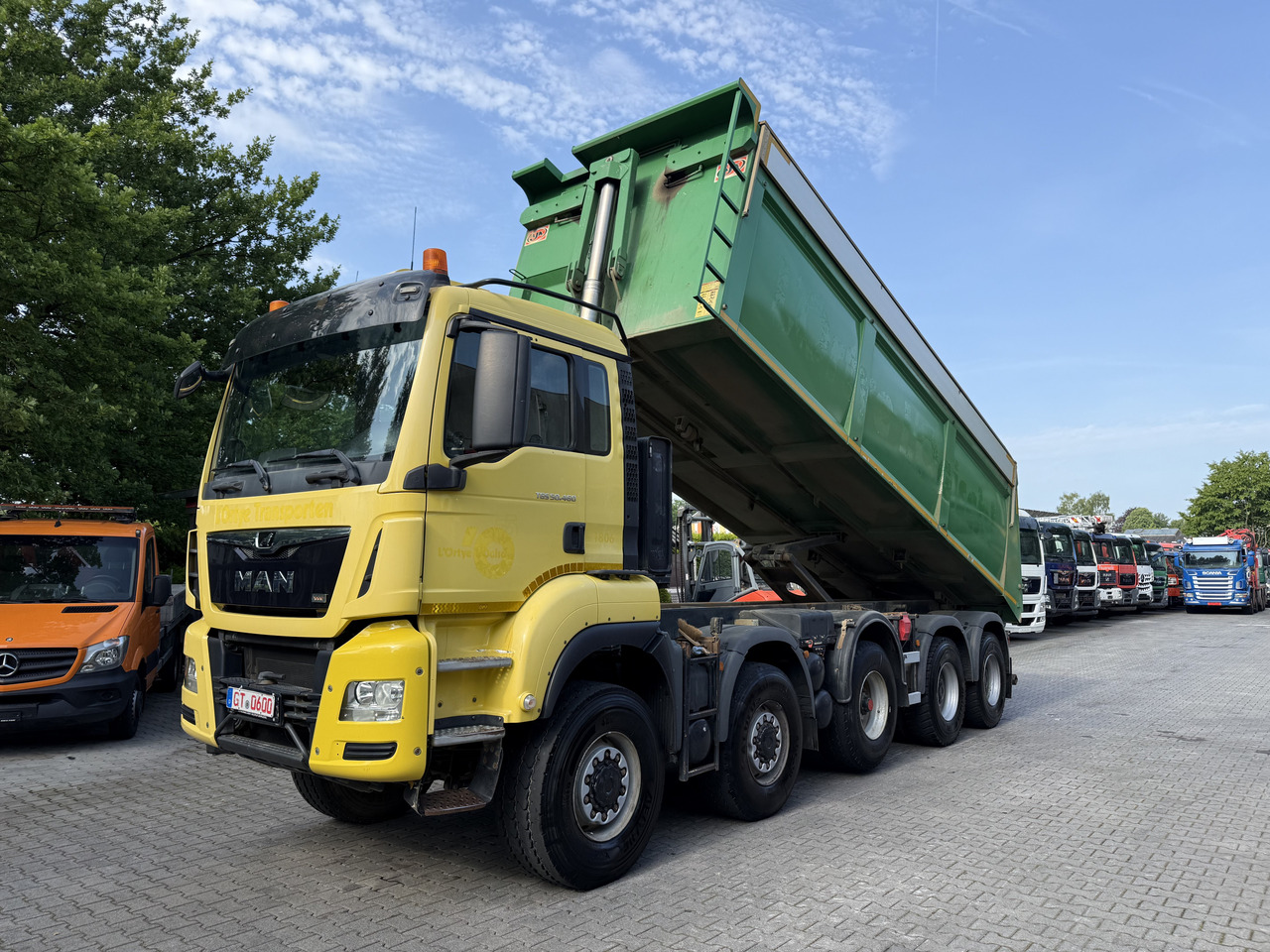 MAN TGS 50.460 10X8 - Camion benne: photos 1 MAN TGS 50.460 10X8 - Camion benne: photos 1