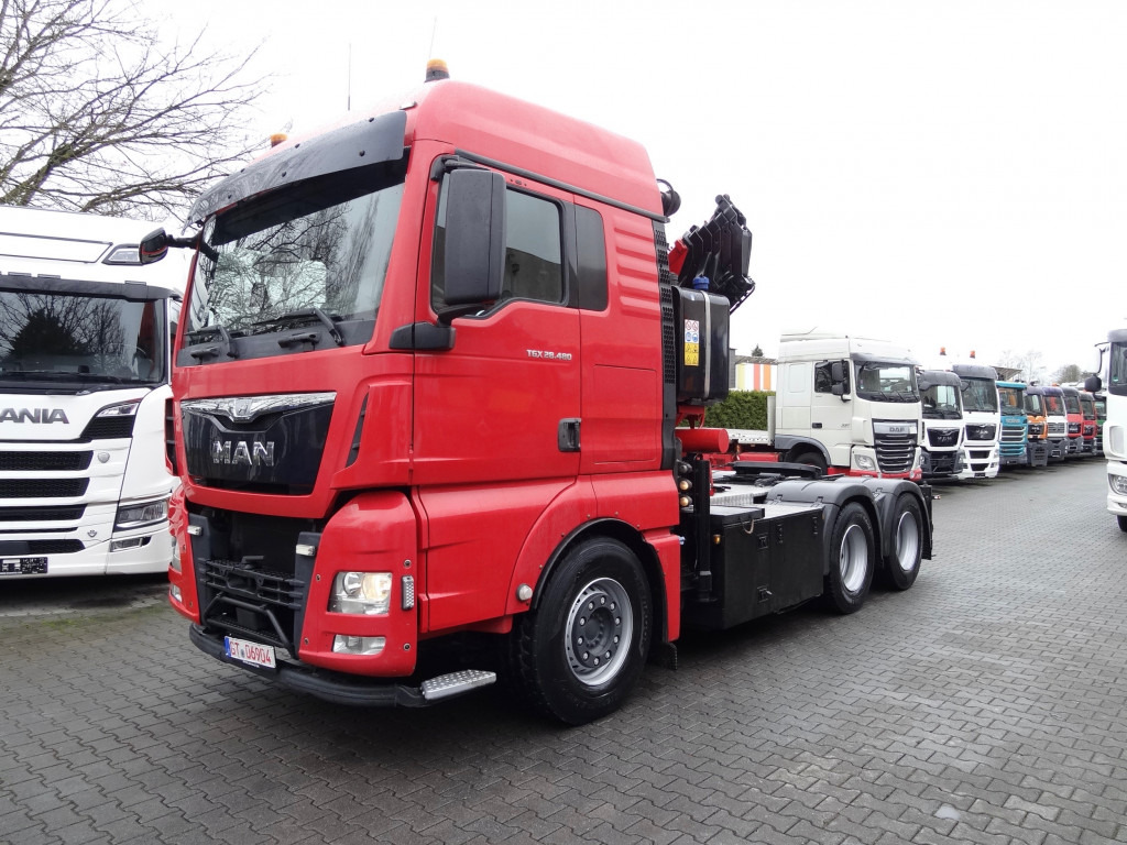 MAN TGX 28.480 6X2 Kran Fassi F360 - Camion grue, Tracteur routier: photos 1 MAN TGX 28.480 6X2 Kran Fassi F360 - Camion grue, Tracteur routier: photos 1