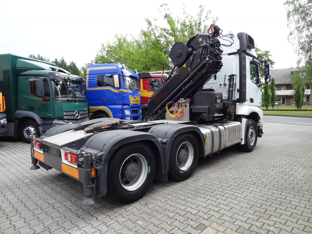 Camion grue, Tracteur routier Mercedes-Benz Arocs 2648 LS 6X4 Kran Hiab X-HiPro 302: photos 14