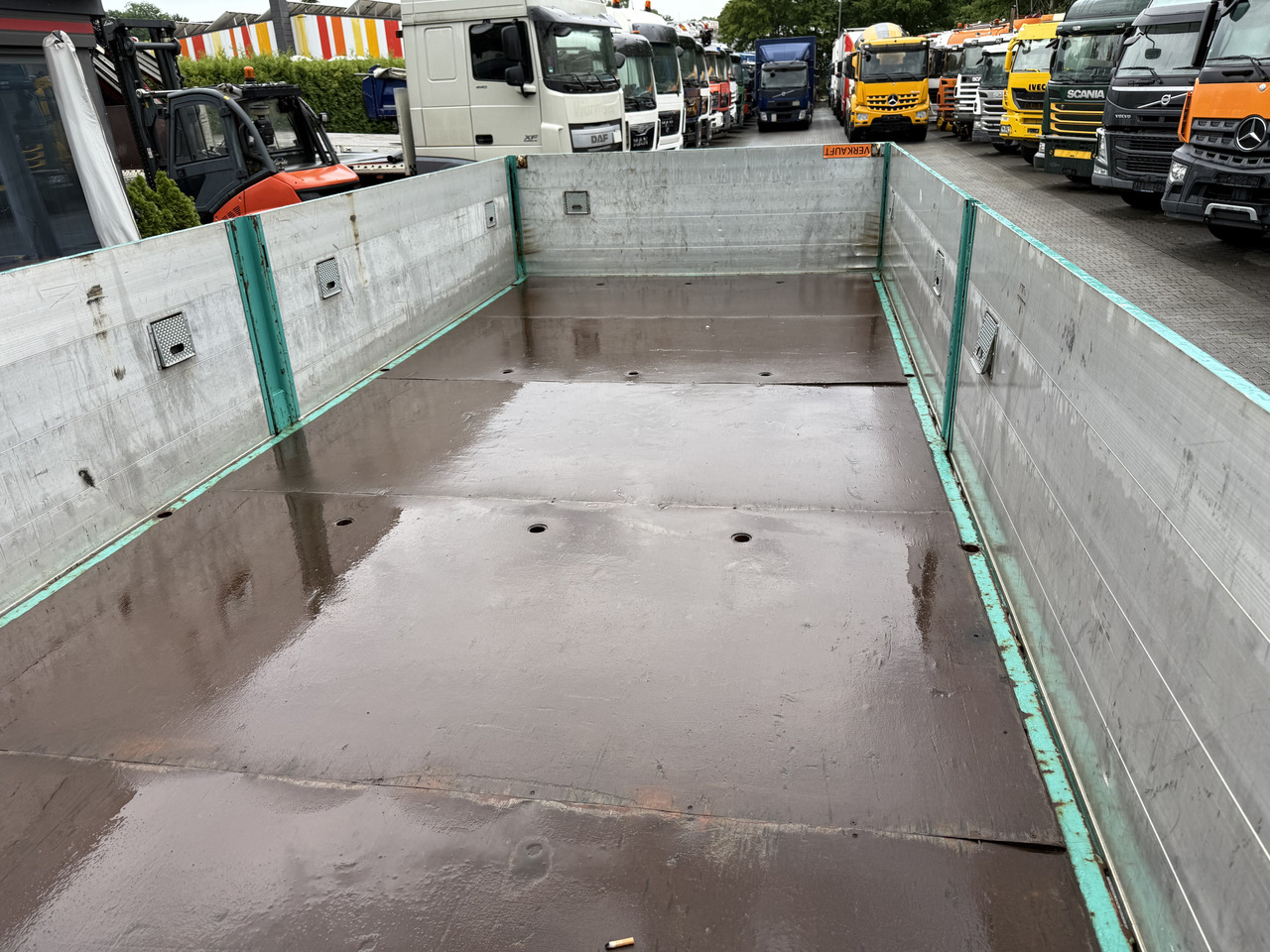 Mercedes-Benz Atego 1227 Kran MKG 96 - Camion plateau, Camion grue: photos 2 Mercedes-Benz Atego 1227 Kran MKG 96 - Camion plateau, Camion grue: photos 2