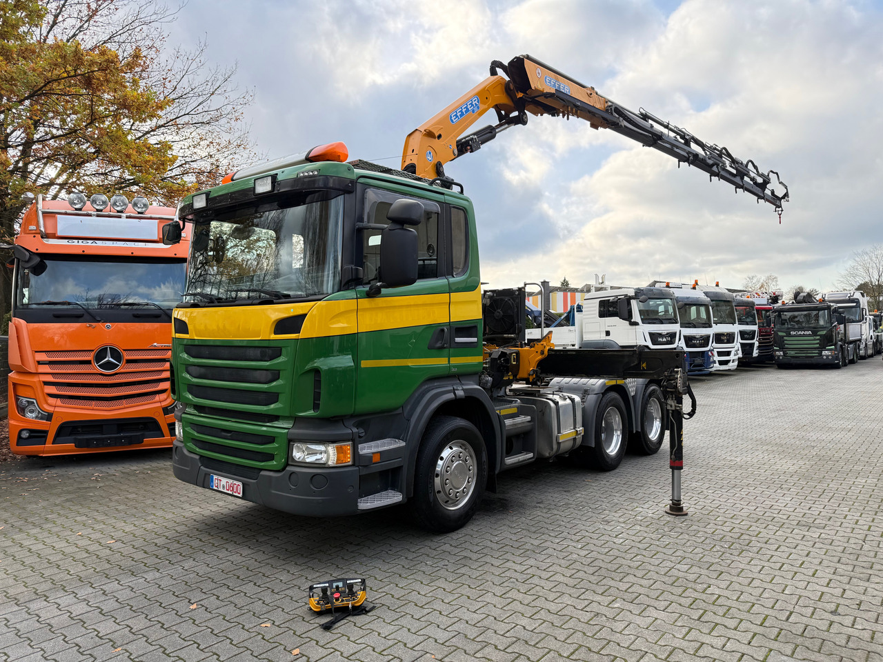 Scania G480 6X4 Kran Effer 255 6S bis 20.5 Meter - Camion grue, Tracteur routier: photos 1 Scania G480 6X4 Kran Effer 255 6S bis 20.5 Meter - Camion grue, Tracteur routier: photos 1
