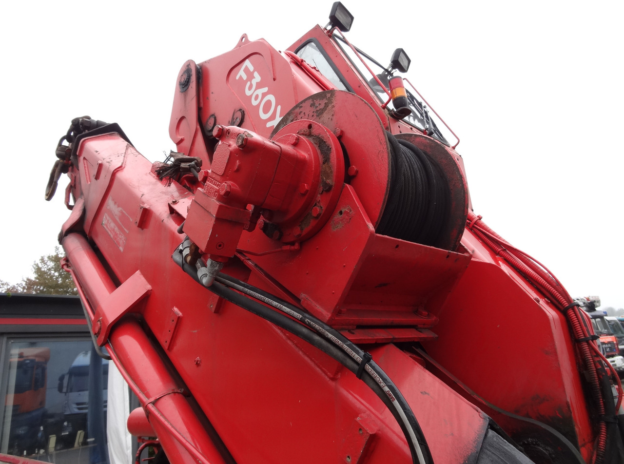 Camion plateau, Camion grue Scania R144 460 6X4 Fassi 360 bis 25 Meter: photos 15