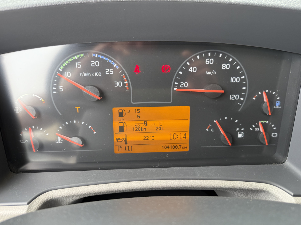 Camion grue Volvo FL250.16 HMF 875 K3: photos 5