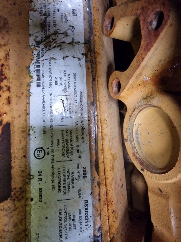 Caterpillar C11 RSX 966H Engine (Plant) - Moteur pour Engins de chantier: photos 2 Caterpillar C11 RSX 966H Engine (Plant) - Moteur pour Engins de chantier: photos 2