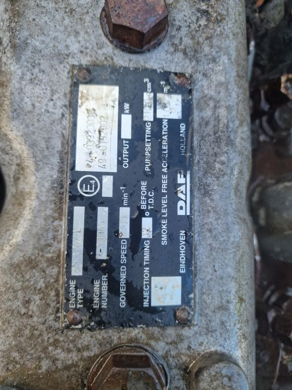 DAF WS 242L Engine (Truck) - Moteur pour Camion: photos 2 DAF WS 242L Engine (Truck) - Moteur pour Camion: photos 2