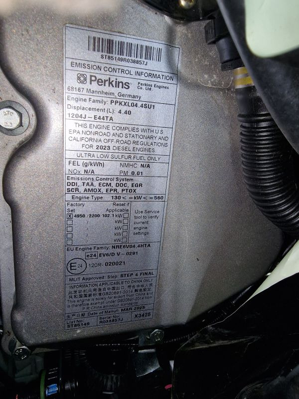 Doosan DL200-7 Perkins 1204J-E44TA Powerpack (Plant Spec) - Moteur pour Engins de chantier: photos 2 Doosan DL200-7 Perkins 1204J-E44TA Powerpack (Plant Spec) - Moteur pour Engins de chantier: photos 2
