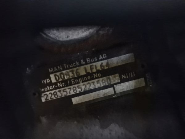 MAN D0836 LFL64 Engine (Truck) - Moteur pour Camion: photos 2 MAN D0836 LFL64 Engine (Truck) - Moteur pour Camion: photos 2