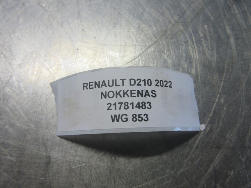 Renault 21781483 NOKKENAS RENAULT D210 EURO 6 MODEL 2022 - Arbre à cames pour Camion: photos 2 Renault 21781483 NOKKENAS RENAULT D210 EURO 6 MODEL 2022 - Arbre à cames pour Camion: photos 2