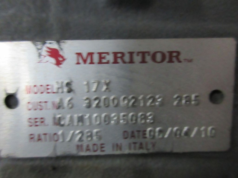 Renault MS 17X A6 3200Q2123 285/RATIO 1/285 RENAULT AE /PRIMUEM EURO 5 - Différentiel pour Camion: photos 5 Renault MS 17X A6 3200Q2123 285/RATIO 1/285 RENAULT AE /PRIMUEM EURO 5 - Différentiel pour Camion: photos 5