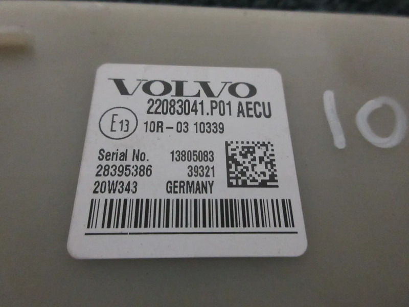 Volvo 22083041 REGELEENHEID VOLVO FH 460 AECU - Système électrique pour Camion: photos 5 Volvo 22083041 REGELEENHEID VOLVO FH 460 AECU - Système électrique pour Camion: photos 5