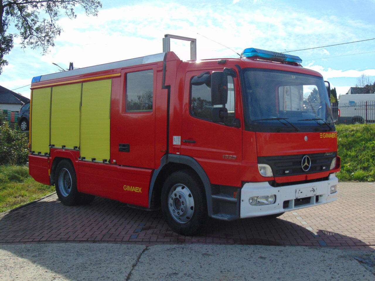 MERCEDES-BENZ Atego 1325F GIMAEX - Camion de pompier: photos 1 MERCEDES-BENZ Atego 1325F GIMAEX - Camion de pompier: photos 1