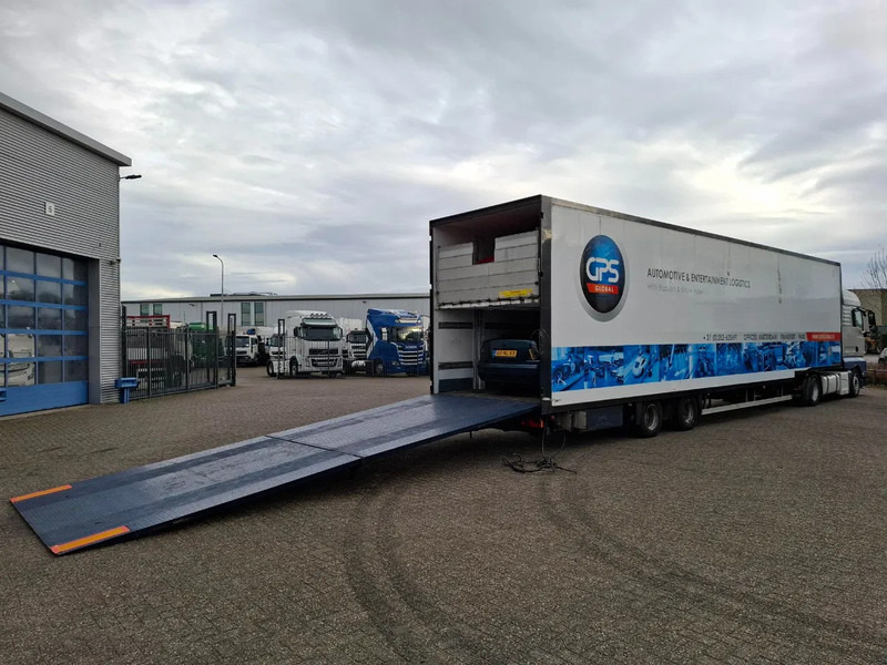LECI TRAILER SR2E / NL RACE TRAILER / CAR TRANSPORT / 6CARS / 2XLIFT 3TON / WINCH / TUV:27-02-2026 / 2002 - Semi-remorque porte-voitures: photos 5 LECI TRAILER SR2E / NL RACE TRAILER / CAR TRANSPORT / 6CARS / 2XLIFT 3TON / WINCH / TUV:27-02-2026 / 2002 - Semi-remorque porte-voitures: photos 5