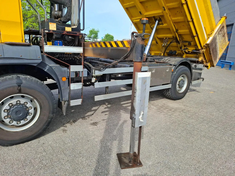 Camion benne, Camion grue MAN TGM 18.250 / 4X4 / NL TRUCK / TUV:30-04-2026 / 118783 KM / HMF 1110 K2 / ROTATOR / GOOD TYRES / FULL-STEEL / DRUM BRAKES / MANUA: photos 12