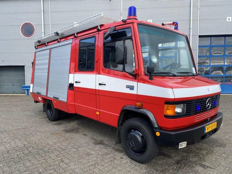 Mercedes-Benz 811D / NL VAN / DOUBLE CREWCAB / DOUBLE AIR REAR / TOP CONDITION / ONLY:16261 KM / MARGE!! / TUV:01-12-2025 / AUTOMATIC / 1992 - Camion de pompier: photos 1 Mercedes-Benz 811D / NL VAN / DOUBLE CREWCAB / DOUBLE AIR REAR / TOP CONDITION / ONLY:16261 KM / MARGE!! / TUV:01-12-2025 / AUTOMATIC / 1992 - Camion de pompier: photos 1
