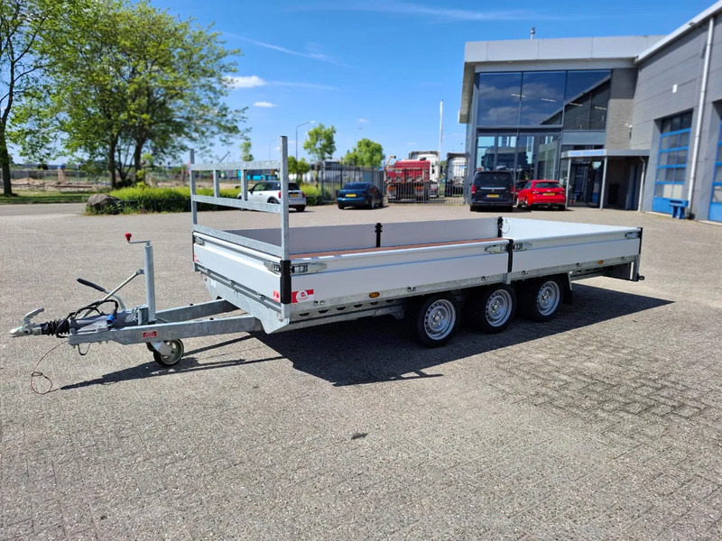 Proline P302 / PLATEAU AANHANGER / KNOTT AXLES / LOAD CAPACITY:3650KG / TOP CONDITION / 2023 - Remorque: photos 1 Proline P302 / PLATEAU AANHANGER / KNOTT AXLES / LOAD CAPACITY:3650KG / TOP CONDITION / 2023 - Remorque: photos 1