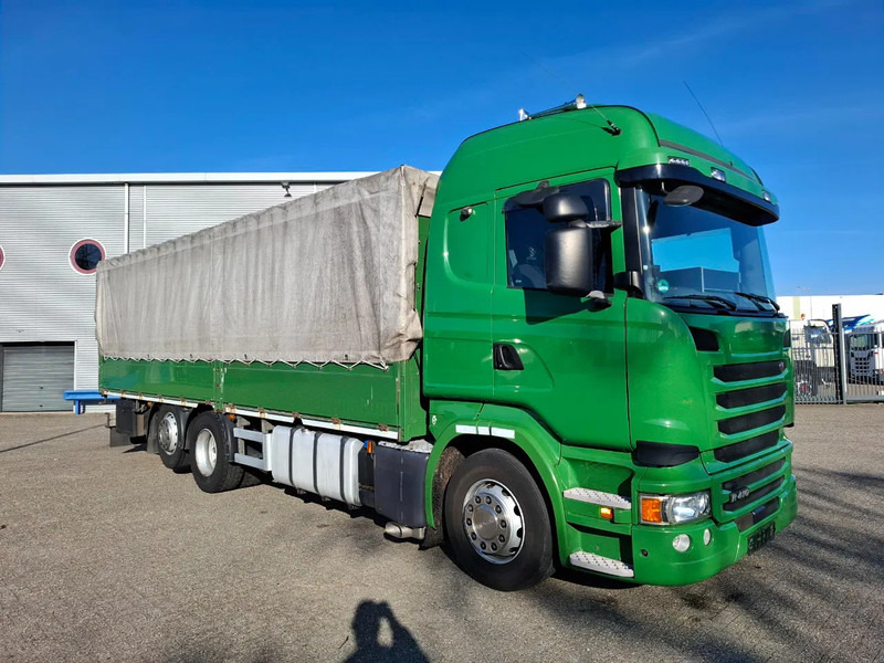 Scania R410 / GERMAN TRUCK / RETARDER / LIFT+LENKACHSE / SLIDING ROOF / SMART TACHO / PARK AIRCO / NAVI / LWDS / AUTOMATIC / EURO-6 / 2 - Camion à rideaux coulissants: photos 2 Scania R410 / GERMAN TRUCK / RETARDER / LIFT+LENKACHSE / SLIDING ROOF / SMART TACHO / PARK AIRCO / NAVI / LWDS / AUTOMATIC / EURO-6 / 2 - Camion à rideaux coulissants: photos 2