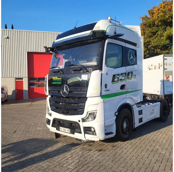 Mercedes-Benz ACTROS 1863 / ENGINE RUNNING / RETARDER / PARK-COOL /HYDRAULICS / ONLY: 268593KM / GIGA-SPACE / MIRRORCAM / AUTOMATIC / EURO-6 / - Tracteur routier: photos 1 Mercedes-Benz ACTROS 1863 / ENGINE RUNNING / RETARDER / PARK-COOL /HYDRAULICS / ONLY: 268593KM / GIGA-SPACE / MIRRORCAM / AUTOMATIC / EURO-6 / - Tracteur routier: photos 1