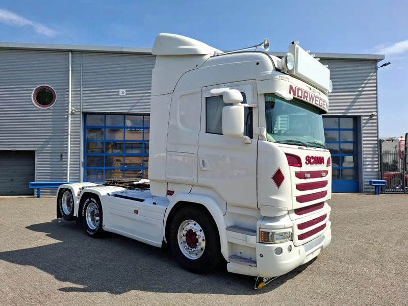 Scania R490 / BOOGIE / ONLY:638592 KM / ALCOA / LEATHER / XENON / SIDESKIRTS / AUTOMATIC / EURO-6 / 2015 - Tracteur routier: photos 2 Scania R490 / BOOGIE / ONLY:638592 KM / ALCOA / LEATHER / XENON / SIDESKIRTS / AUTOMATIC / EURO-6 / 2015 - Tracteur routier: photos 2