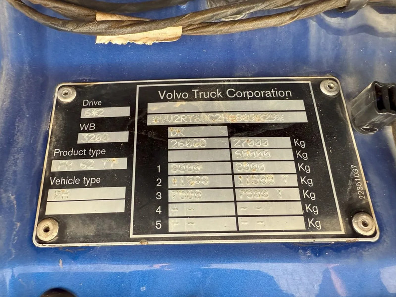 Volvo FH4-540 / ENGINE RUNNING / VEB+ / HYDRAULICS / DYNAMIC STEERING / LWDS / AUTOMATIC / EURO-6 / 2017 - crédit-bail Volvo FH4-540 / ENGINE RUNNING / VEB+ / HYDRAULICS / DYNAMIC STEERING / LWDS / AUTOMATIC / EURO-6 / 2017: photos 19