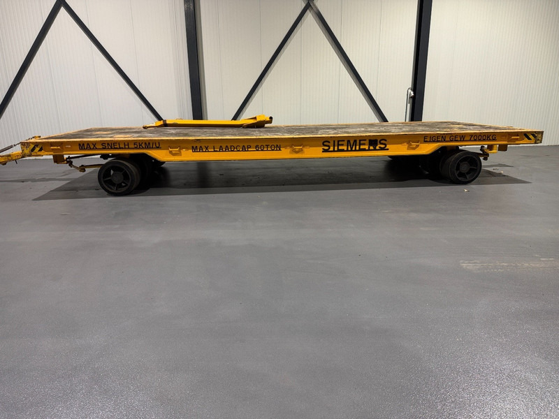 Buiscar Industrial Drawbar Trailer 60 Tons 4-8 - Remorque plateau: photos 2 Buiscar Industrial Drawbar Trailer 60 Tons 4-8 - Remorque plateau: photos 2