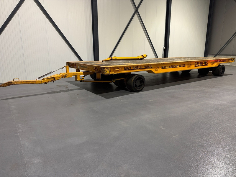 Buiscar Industrial Drawbar Trailer 60 Tons 4-8 - Remorque plateau: photos 1 Buiscar Industrial Drawbar Trailer 60 Tons 4-8 - Remorque plateau: photos 1