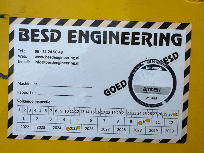 Semi-remorque porte-conteneur/ Caisse mobile HAMMAR 151 S, Fully renovated, RC, 40 / 30 / 20 Ft: photos 16