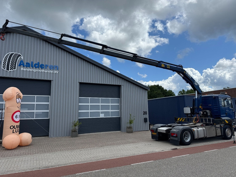 MAN TGA 18.310, Crane Pesci SE155N/4, Manual Kran, Grua, Grue, Kraan - Tracteur routier: photos 3 MAN TGA 18.310, Crane Pesci SE155N/4, Manual Kran, Grua, Grue, Kraan - Tracteur routier: photos 3