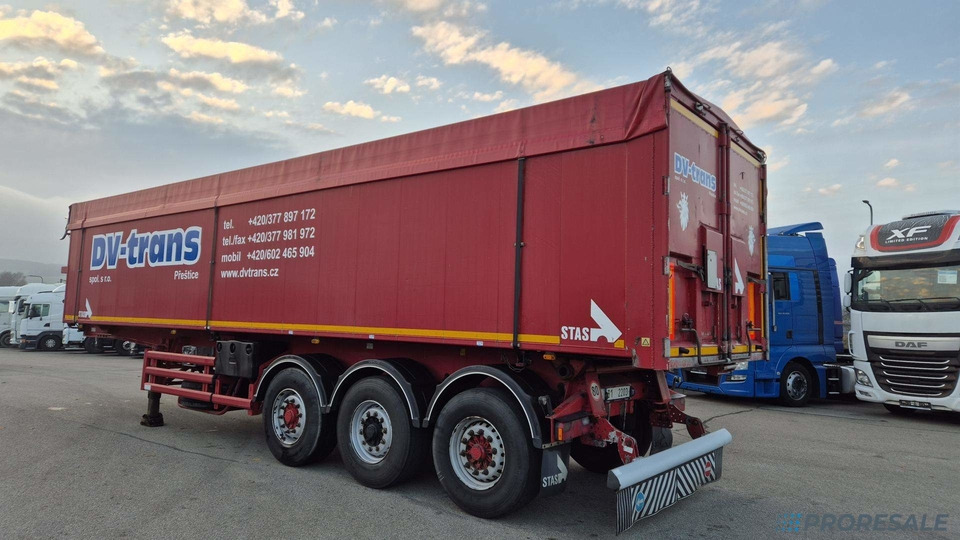 STAS SZ 336 K - sklápěč 52 m3 - Fe / Al - Semi-remorque benne: photos 4 STAS SZ 336 K - sklápěč 52 m3 - Fe / Al - Semi-remorque benne: photos 4