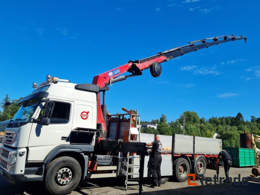 2014 mod. VOLVO FM 500 TRIDEM KRANBIL - Camion plateau, Camion grue: photos 1 2014 mod. VOLVO FM 500 TRIDEM KRANBIL - Camion plateau, Camion grue: photos 1