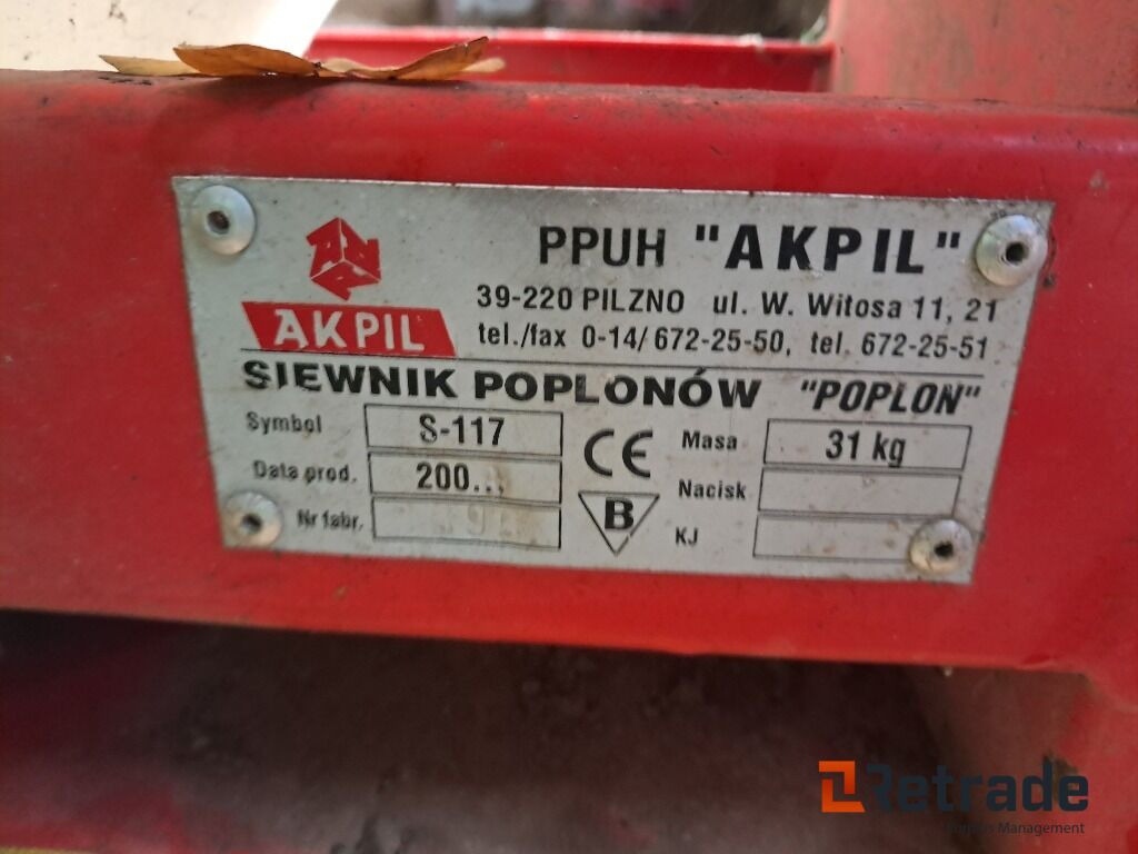 Akpil Poplon Elspreder/saltspreder - Epandeur de sable: photos 5 Akpil Poplon Elspreder/saltspreder - Epandeur de sable: photos 5