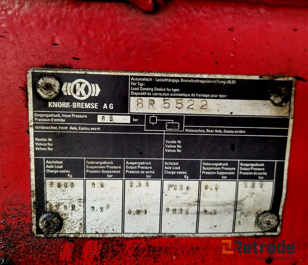 Asfalt- Semi komplett -Nor Slep 1998 - Semi-remorque benne: photos 3 Asfalt- Semi komplett -Nor Slep 1998 - Semi-remorque benne: photos 3