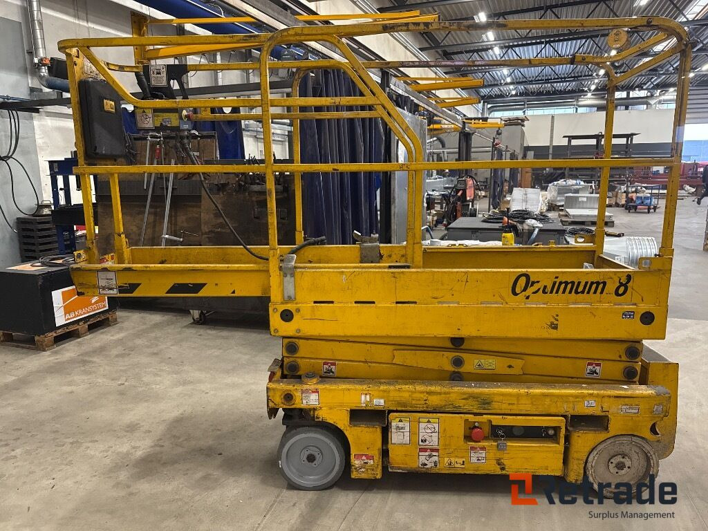 Engins de chantier Sakselift Haulotte Optimum 8 - 8 meter / scissor lift: photos 15