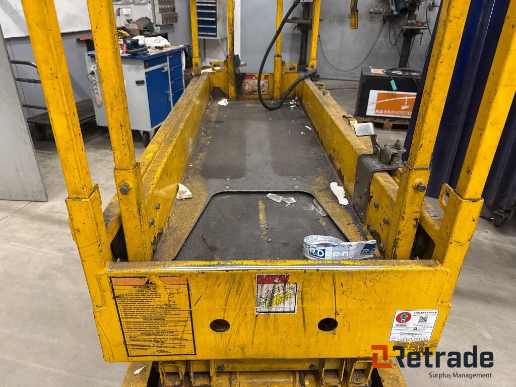 Engins de chantier Sakselift Haulotte Optimum 8 - 8 meter / scissor lift: photos 11